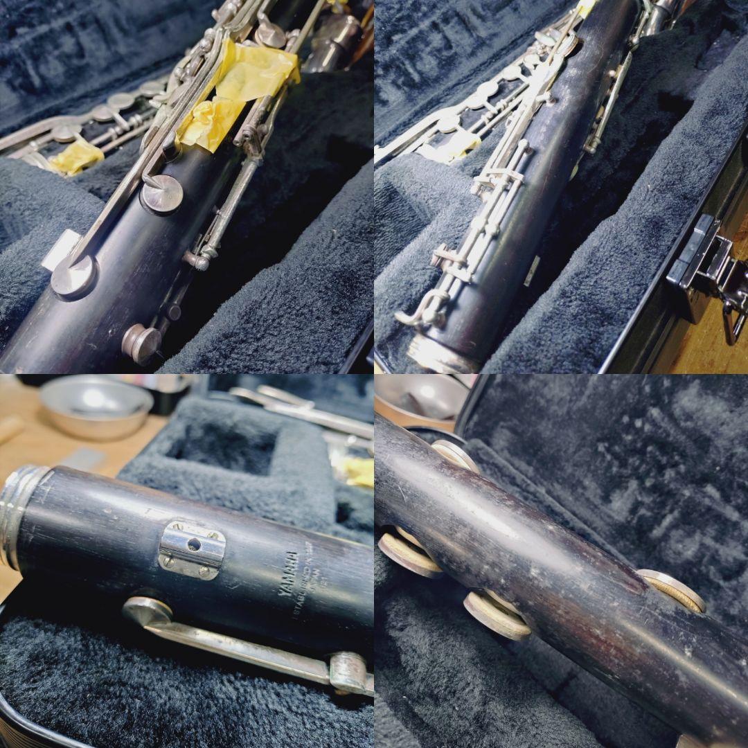 ヤマハ バスクラリネット YCL621 ジャンク品