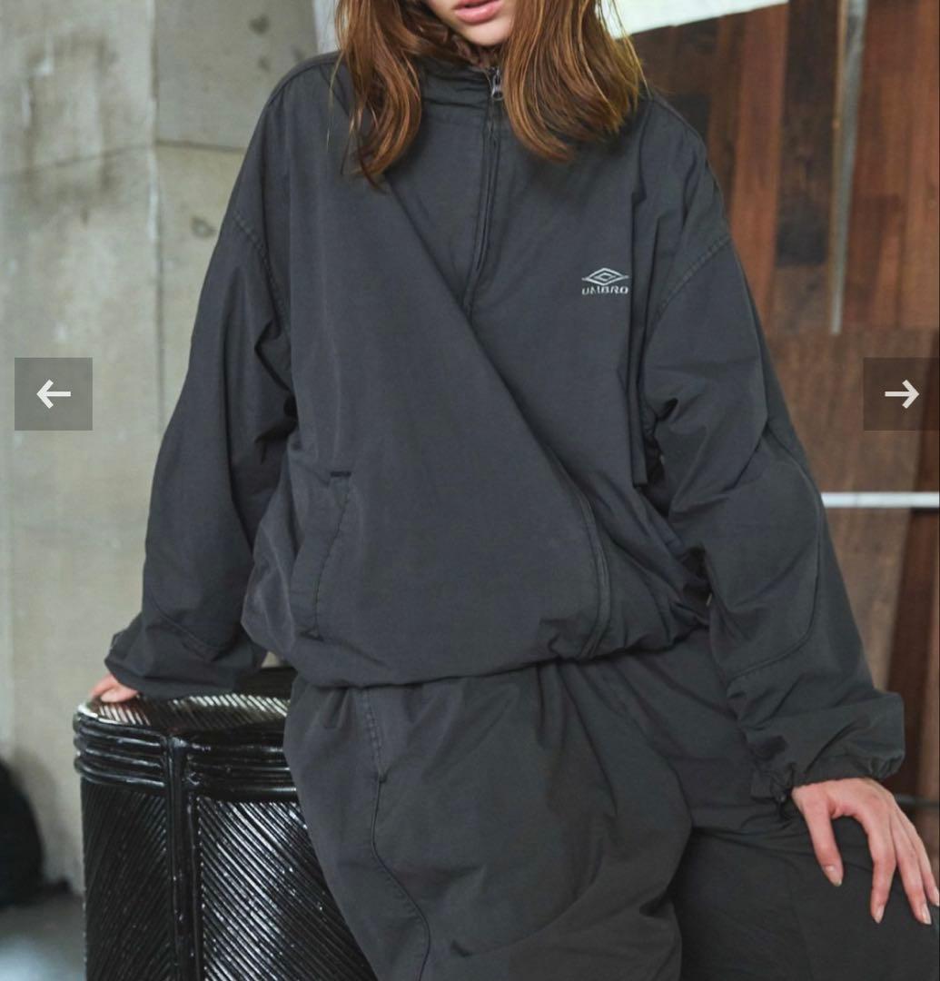 め*り様 UMBRO × OPENING ACT セットアップ Mフェードブラッ