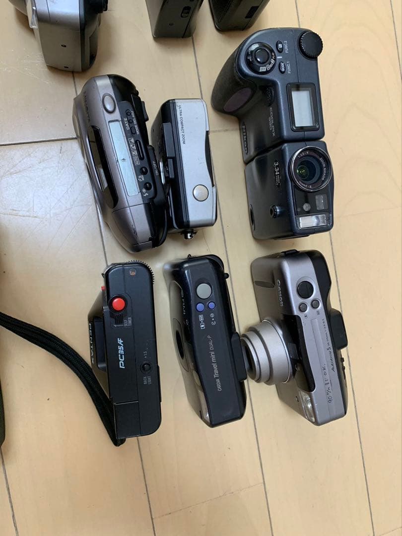 コンパクトフィルムカメラセット「&ジャンク品詳細は不明です/動作未確認）28台