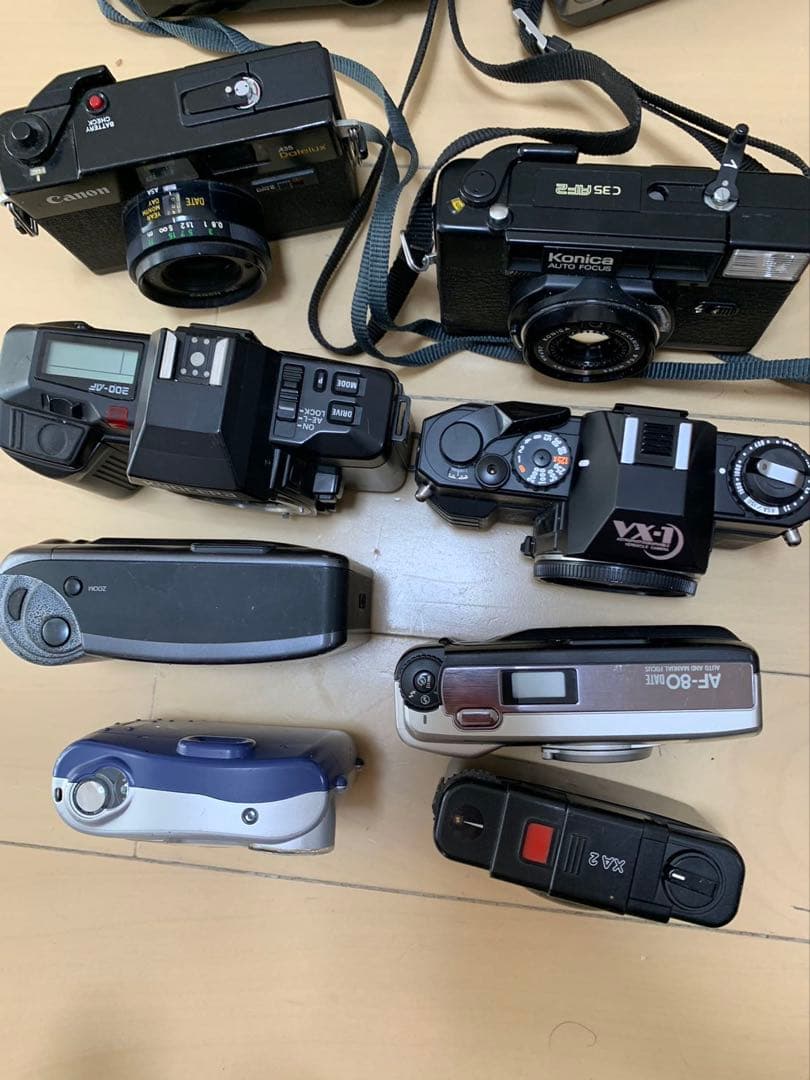 コンパクトフィルムカメラセット「&ジャンク品詳細は不明です/動作未確認）28台