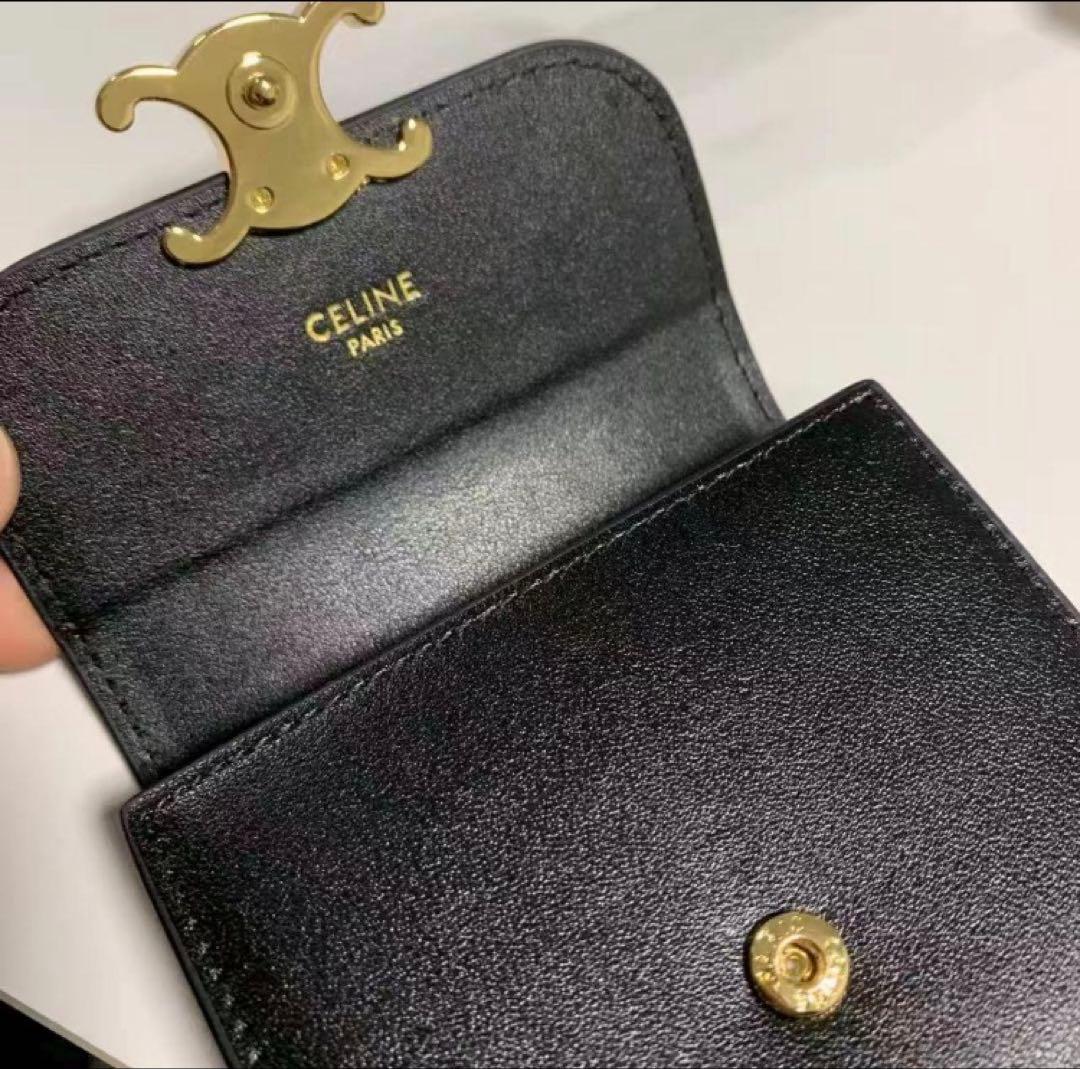 CELINE　三つ折り財布　未使用級