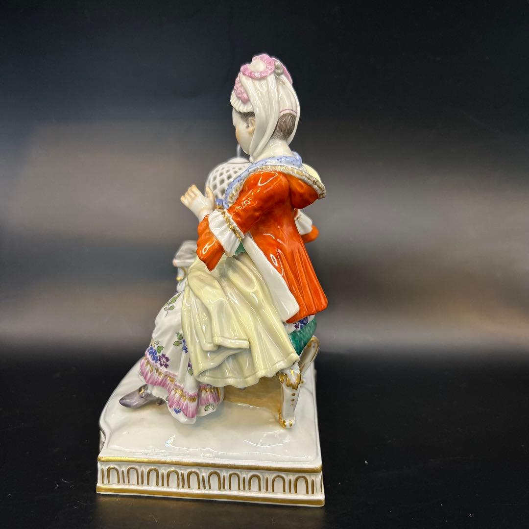 マイセン 陶磁器 フィギュア 「触覚（五感の寓意より）」　フィギュリン