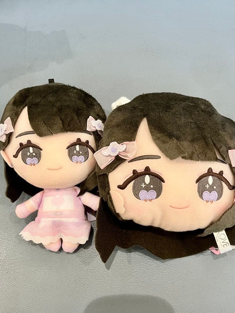 ＝LOVE ぬいぐるみ フェイスパスケース　大谷映美里 2種セット イコラブ