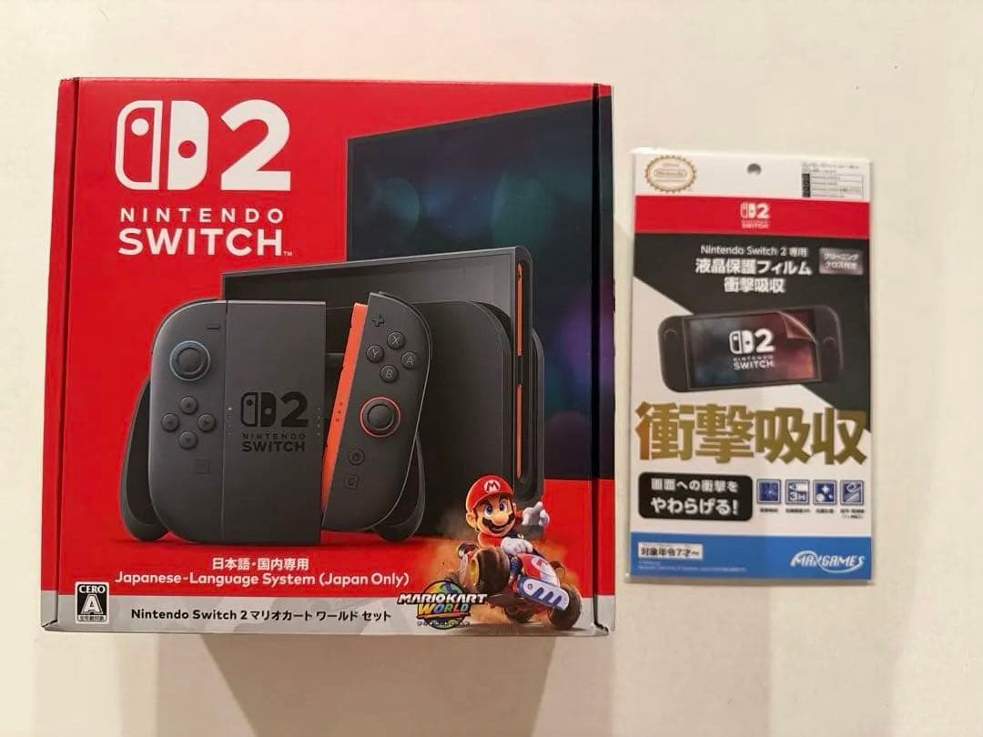 Nintendo Switch 2マリオカートセット　ニンテンドースイッチ2本体