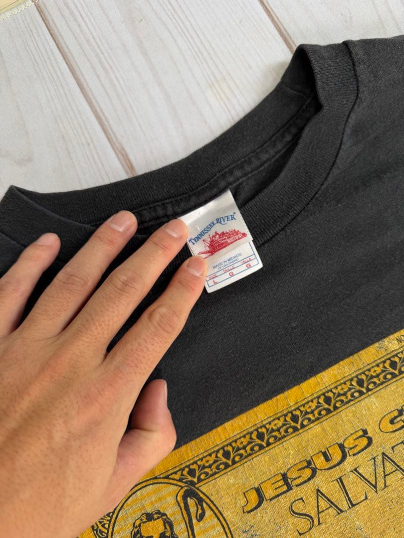 90s JESUS CHRIST SALVATION Tシャツ USA製 L