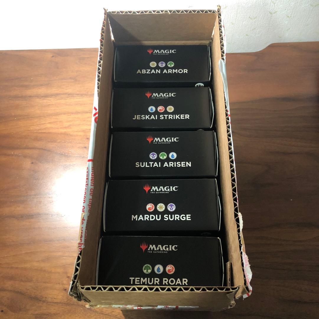 ビ*ャ様 TARKIR COMMANDER all 5 EN タルキール統率者デ