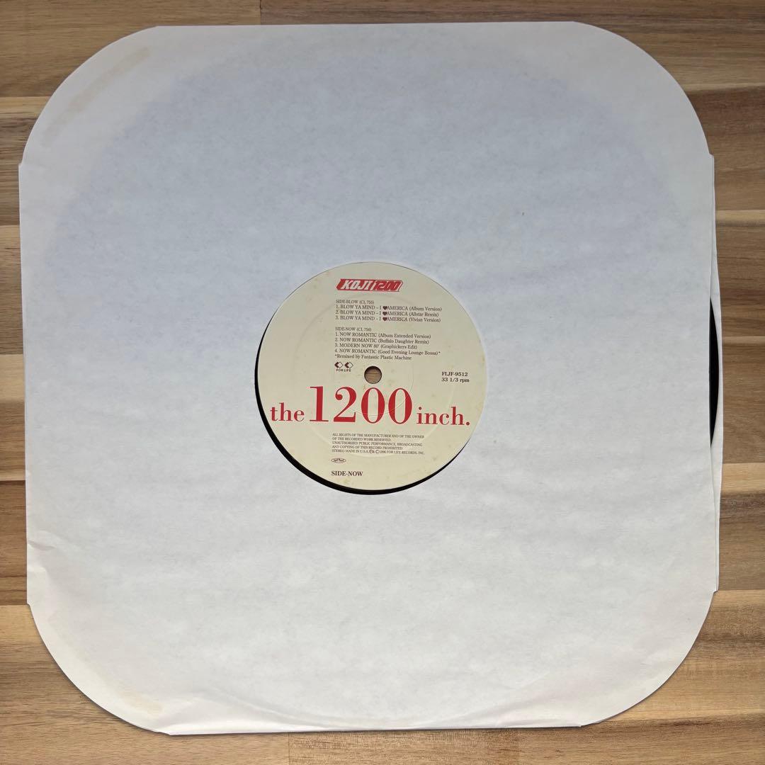 KOJI1200 レコード　ナウロマンティック　テイトウワ