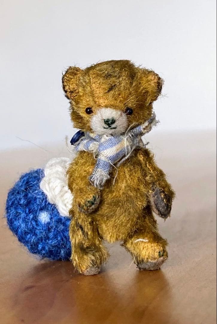 moriのえほん様　モデルのクマちゃん ミニチュア　ぬいぐるみ　テディベア