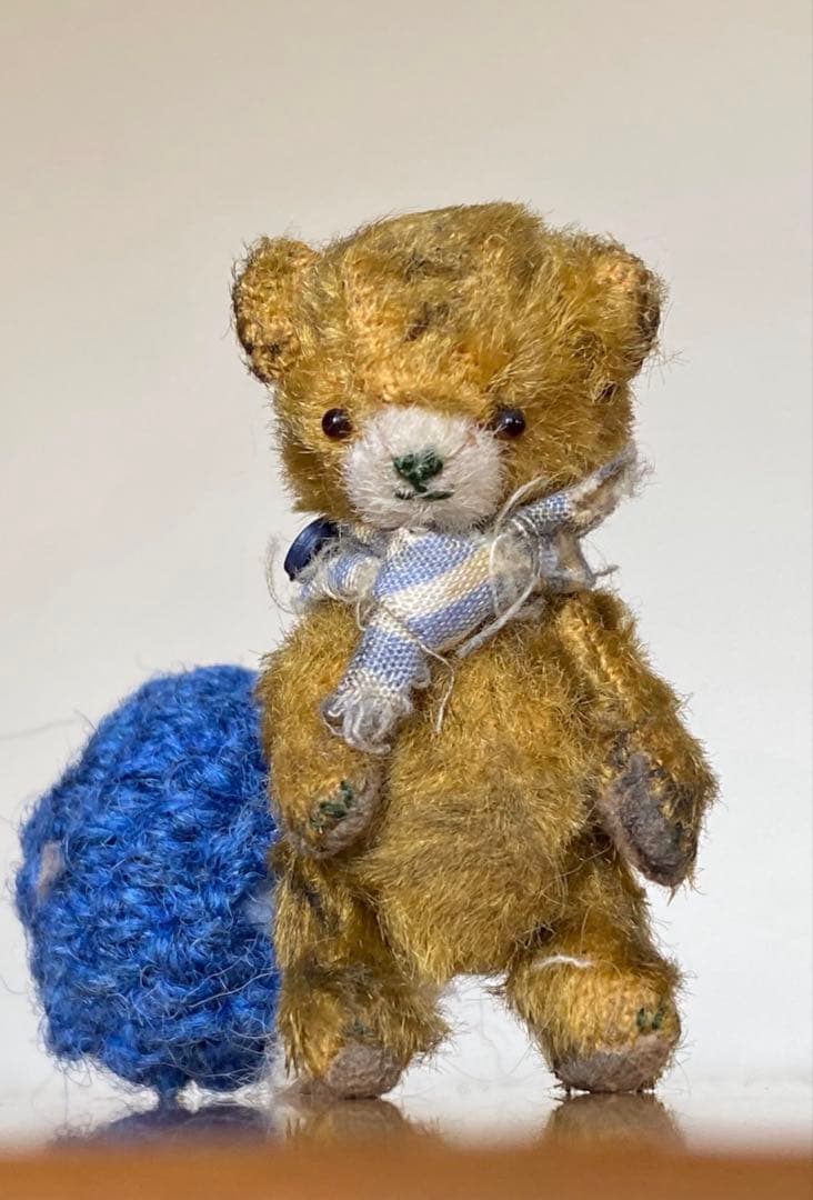 moriのえほん様　モデルのクマちゃん ミニチュア　ぬいぐるみ　テディベア