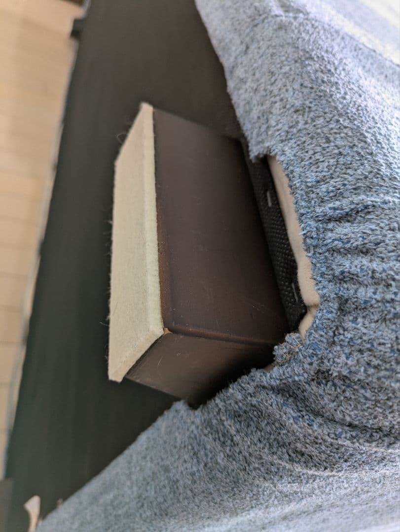 INCOON ブルー　ソファ 3人掛け