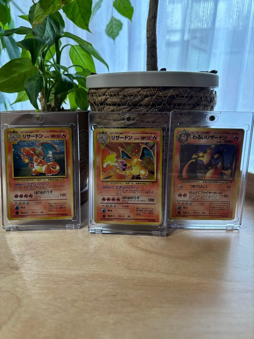 リザードン ホロカード 3枚セット