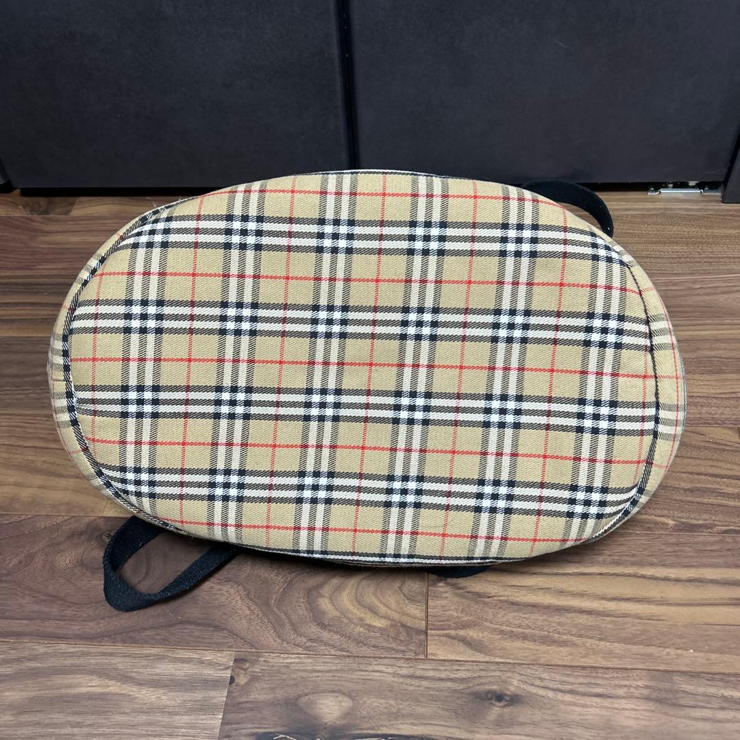 BURBERRY チェック柄 犬用キャリーバッグ