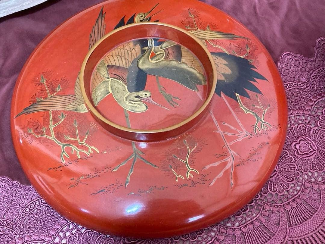 昭和アンティーク漆器8点セット