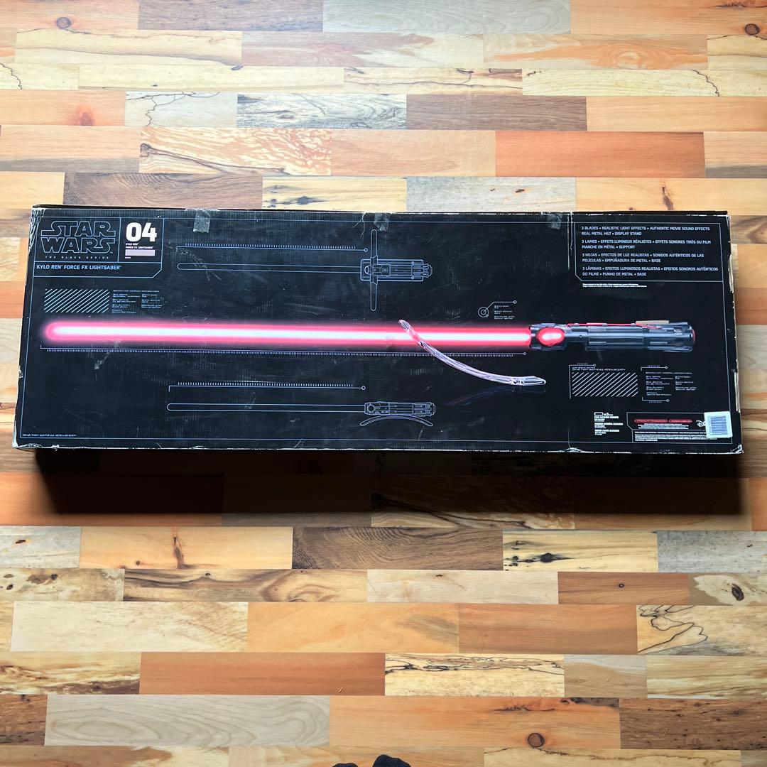 スターウォーズ ブラックシリーズ フォースFXライトセーバー カイロ・レン