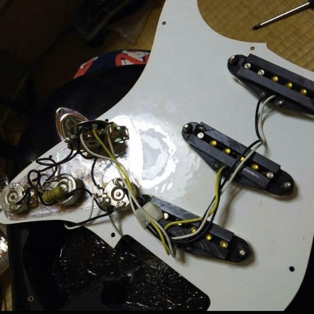 セルダー 改造 エレキギター フェンダーメキシコ製ピックアップ