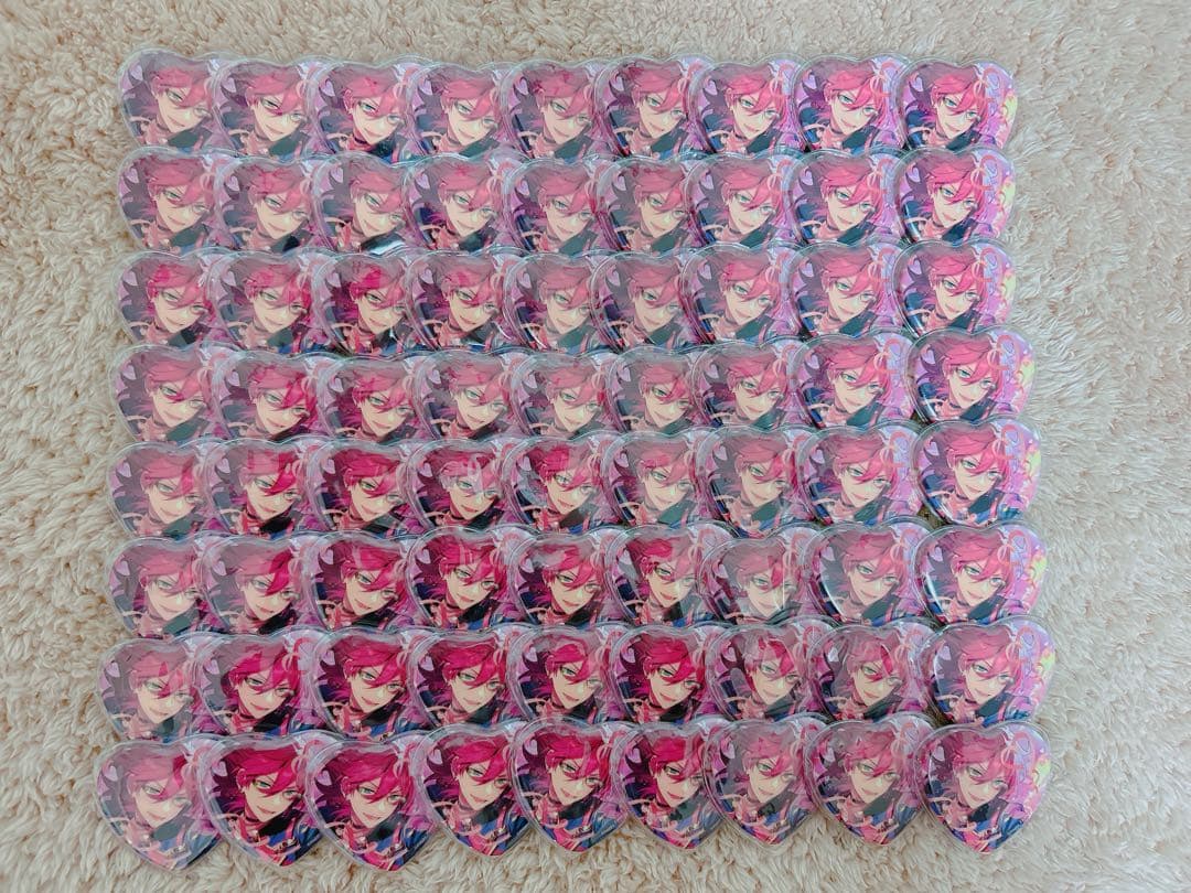 あんさんぶるスターズ ホワイトデー ハート缶バッジ 七種茨