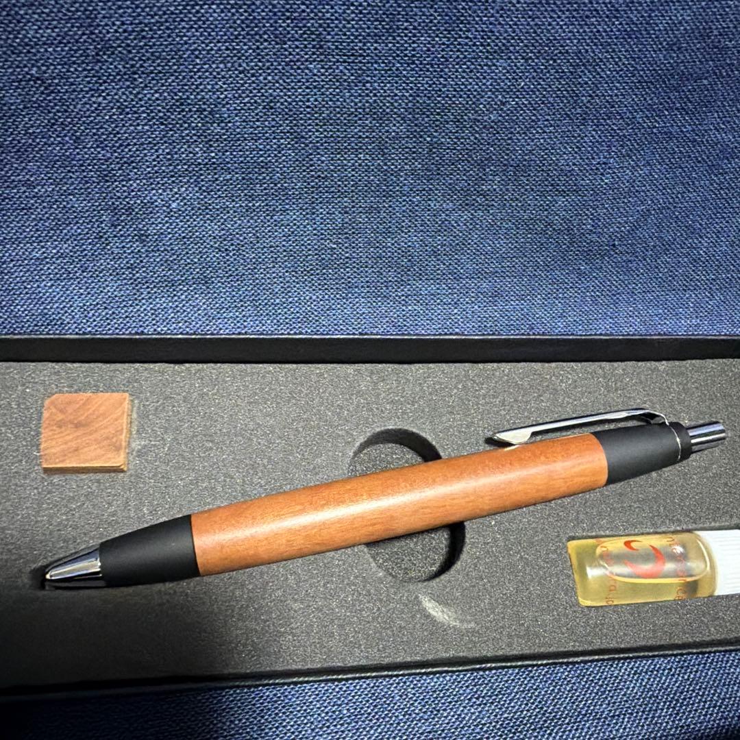 野原工芸 棗 ボールペン スタンダード シルバー SANZOクリップ なつめ