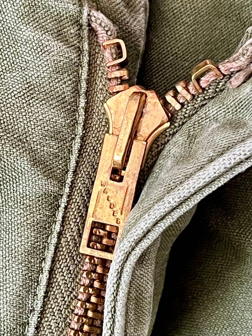 ◎50's 最初期 M51 パンツ 剥き出しスナップボタン コの字ジッパー 実物