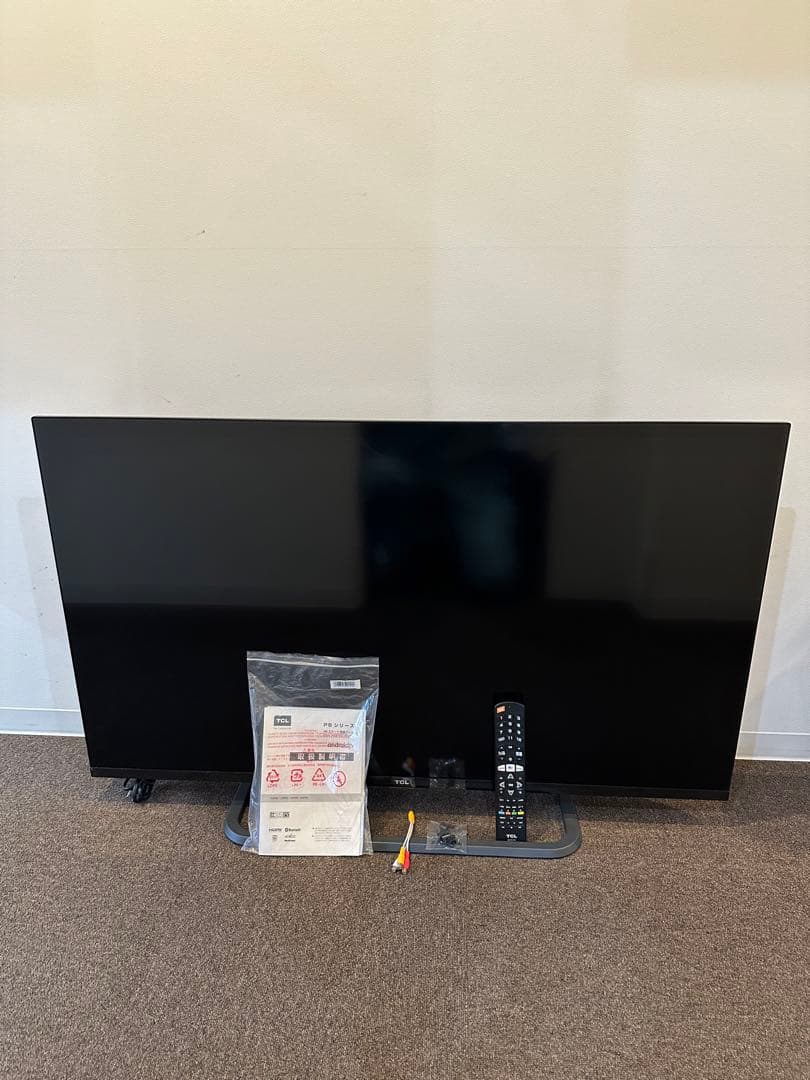 ★ほぼ未使用★TCL 50型 4K液晶テレビ 50P8S AndroidTV対応