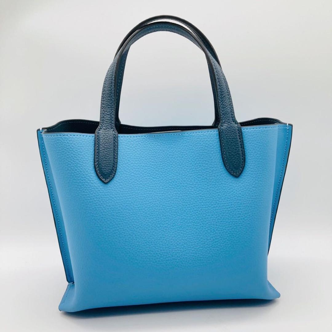 COACH ウィロウ バケット 2way ショルダー レザー ターンロック