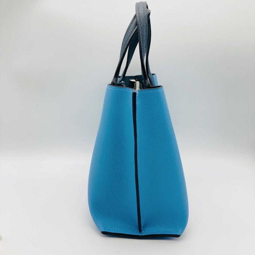 COACH ウィロウ バケット 2way ショルダー レザー ターンロック