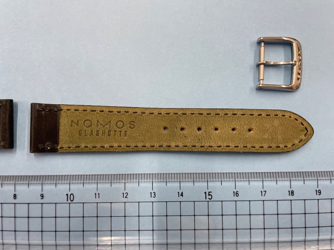 【美品】NOMOS 純正革ベルト