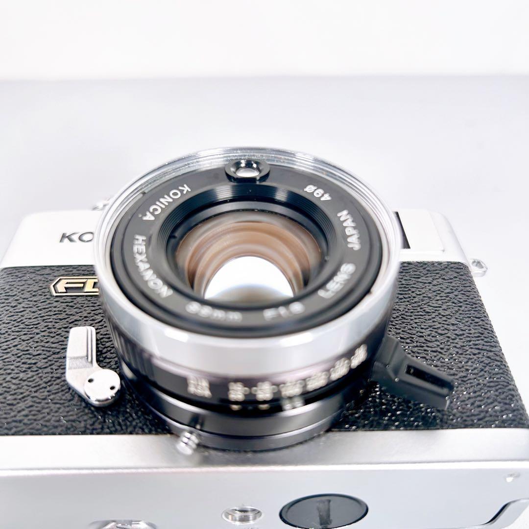 【動作品】KONICA コニカ　C35 FD フィルムカメラ