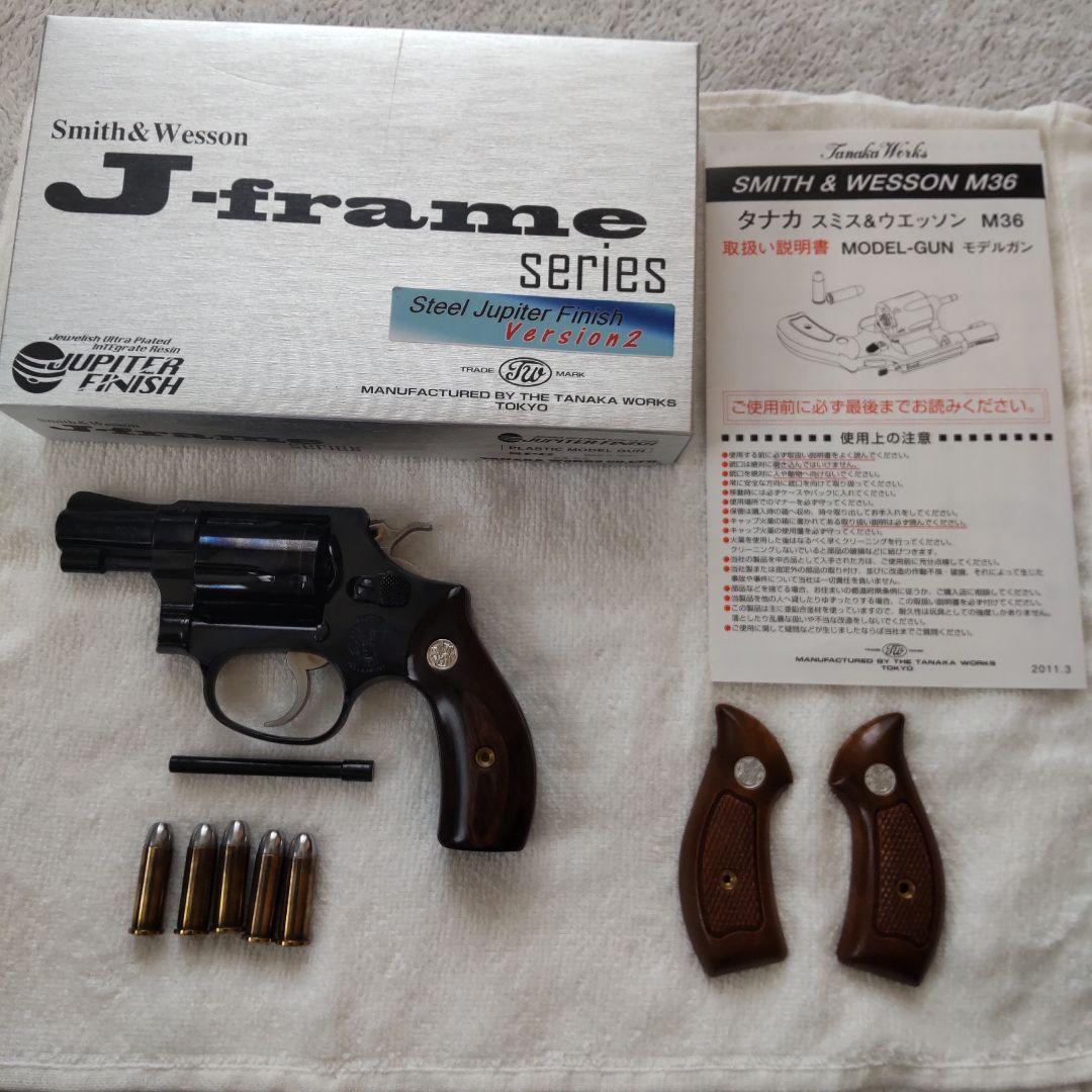 タナカS&W M36 2インチ スチールジュピターフィニッシュ