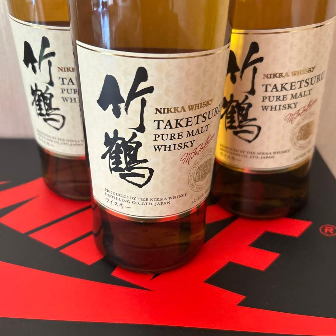 3本売り‼️ニッカ 竹鶴 ピュアモルト リニューアル 700ml