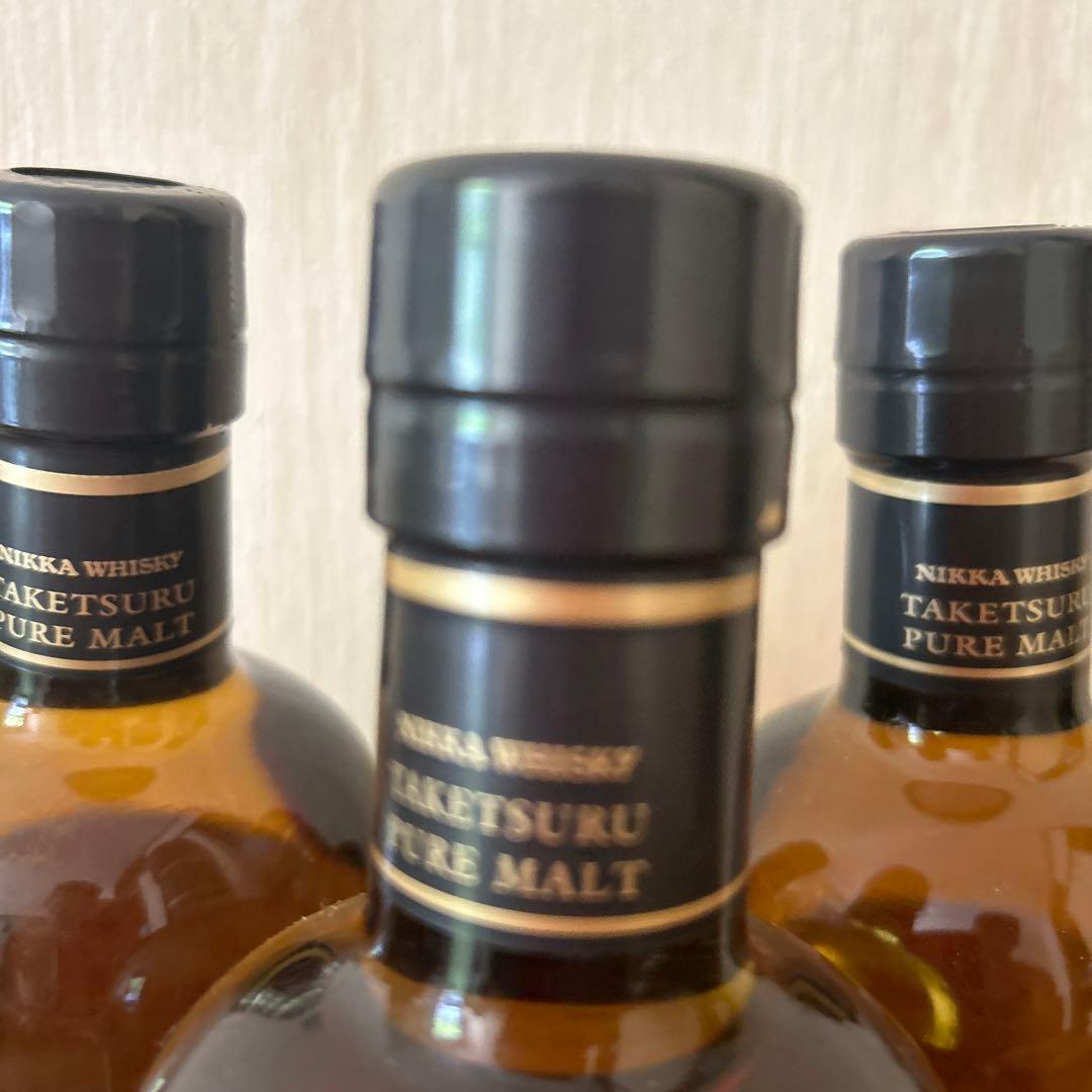 3本売り‼️ニッカ 竹鶴 ピュアモルト リニューアル 700ml