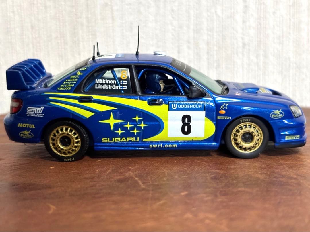 トミ.マキネン SUBARU WRX STI ミニカー ラリーカー仕様