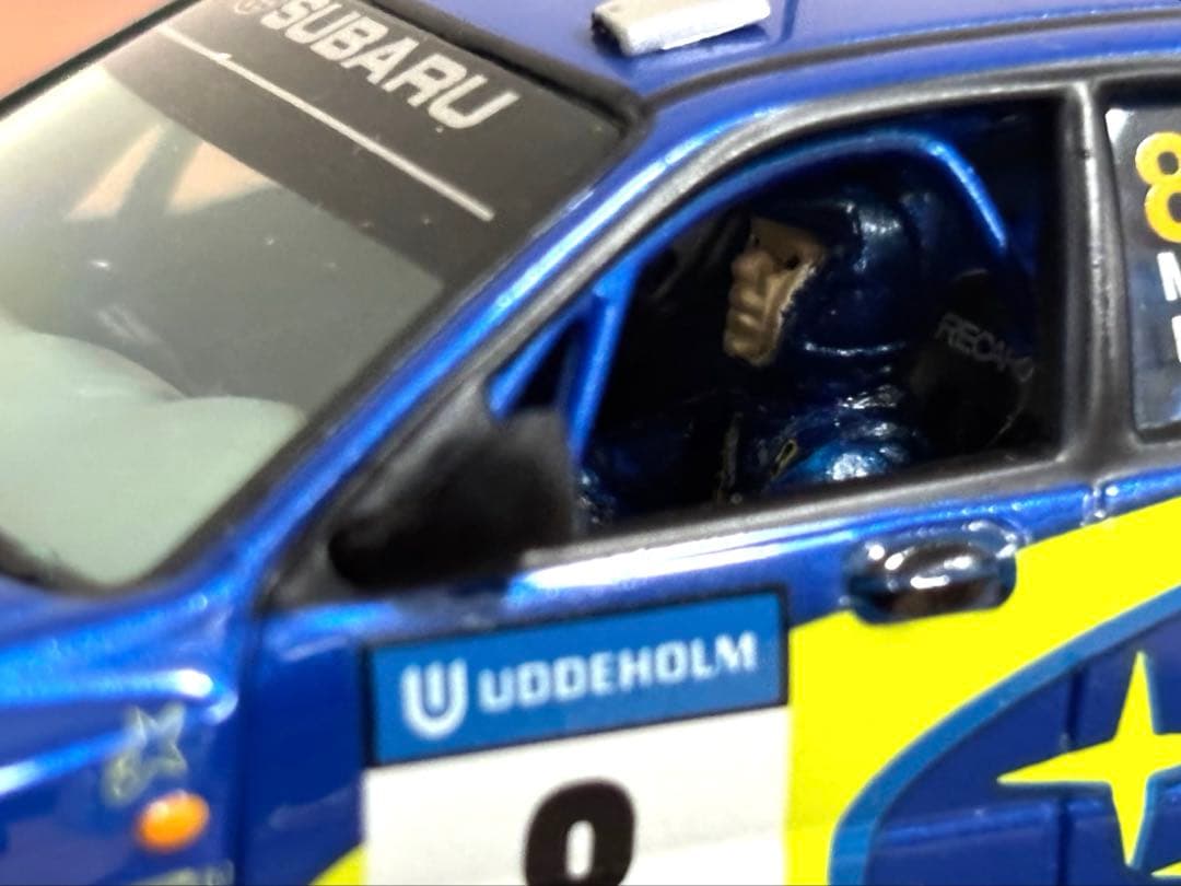 トミ.マキネン SUBARU WRX STI ミニカー ラリーカー仕様