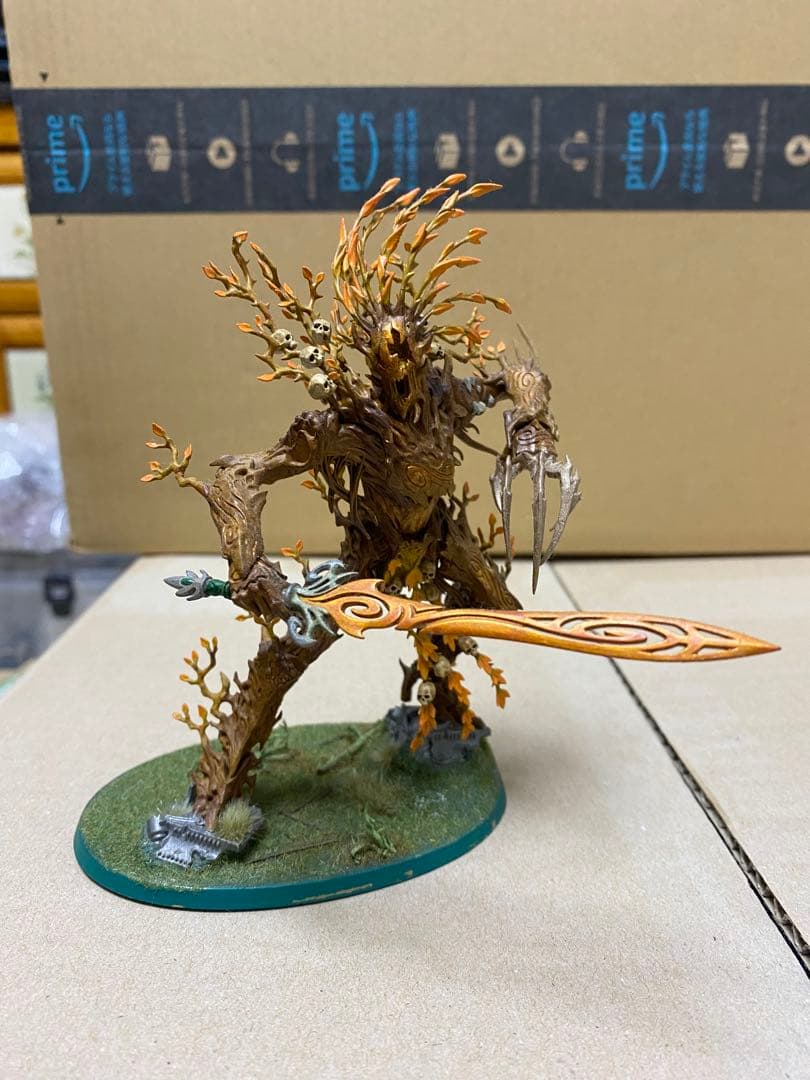 ウォーハンマー　塗装済み　シルヴァネス　Spirit of Durthu