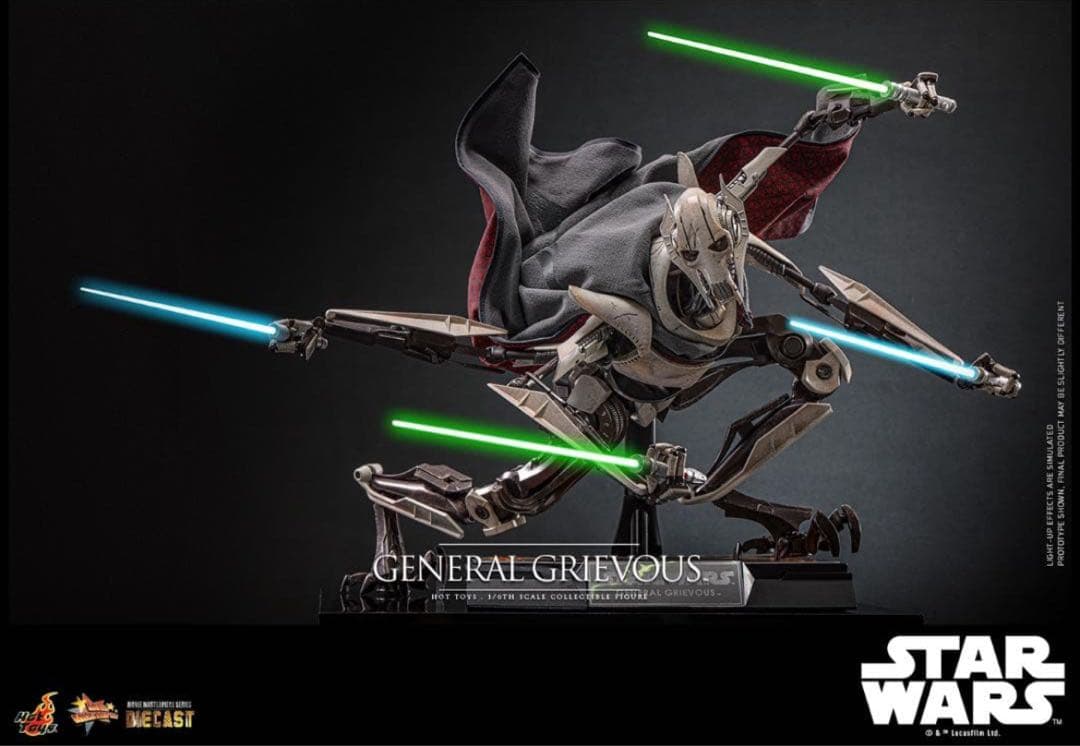 ホットトイズ スター・ウォーズ シスの復讐 グリーヴァス将軍 MMS760D67