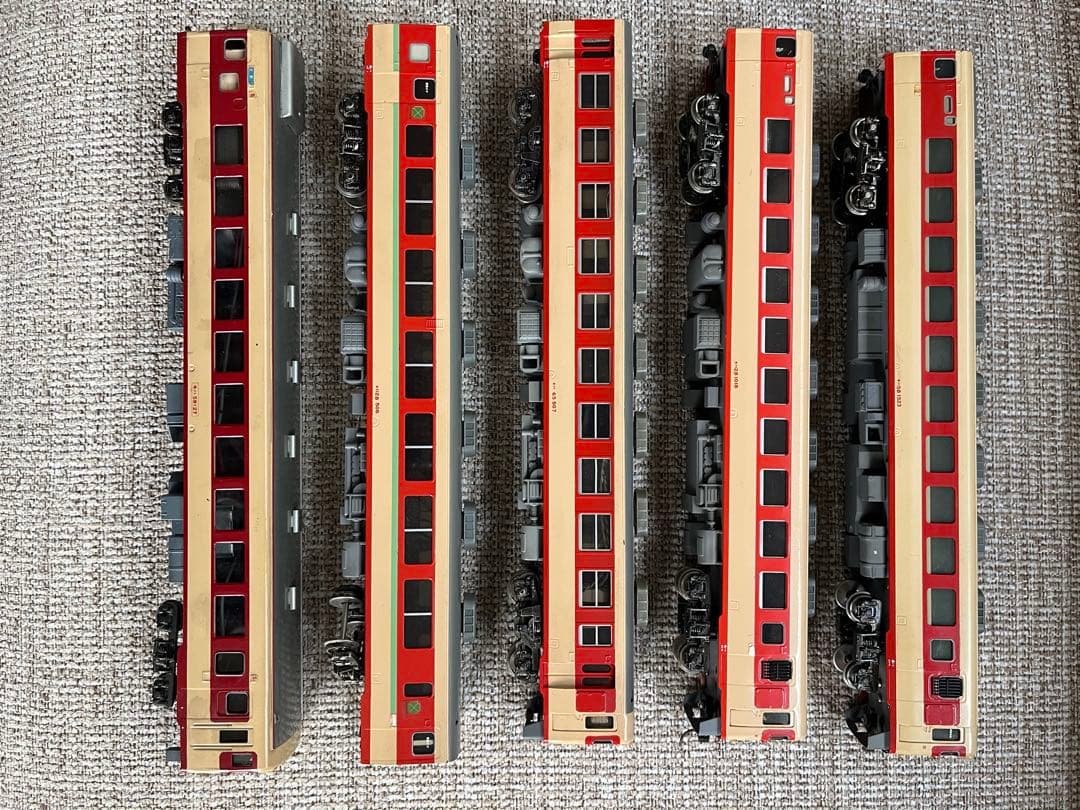 鉄道模型　HOゲージ 16番　キハ58系5両　金属製品