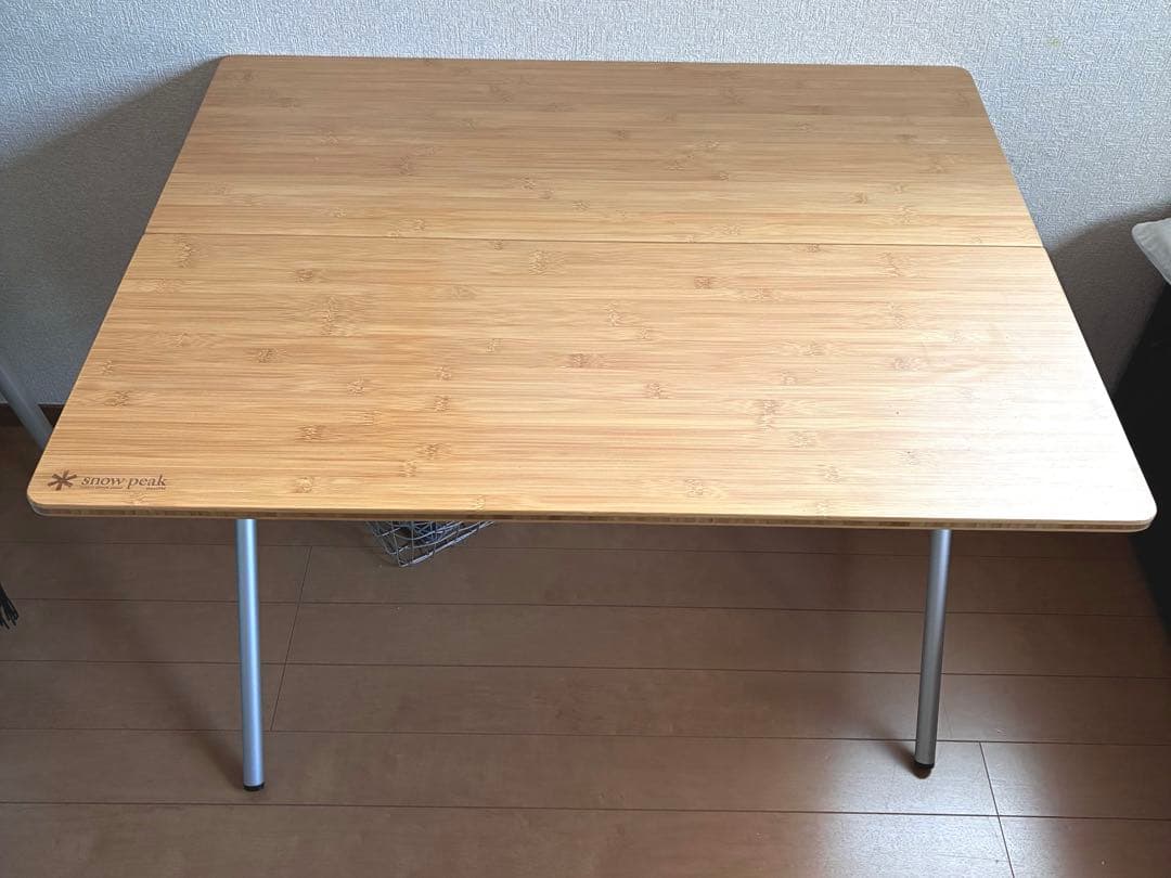 スノーピーク ワンアクションテーブル竹