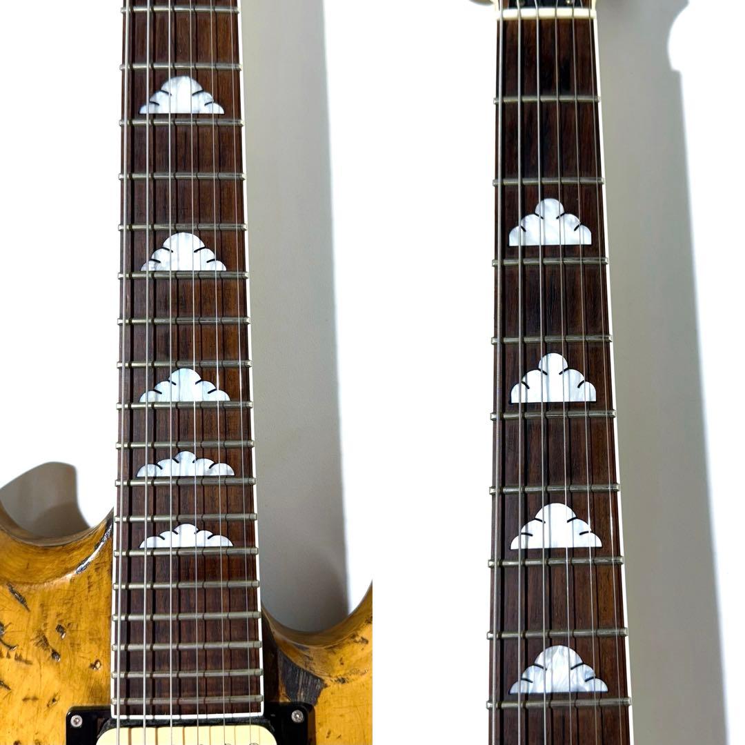 【レリック風】 Burny MockingBird バーニー エレキギター