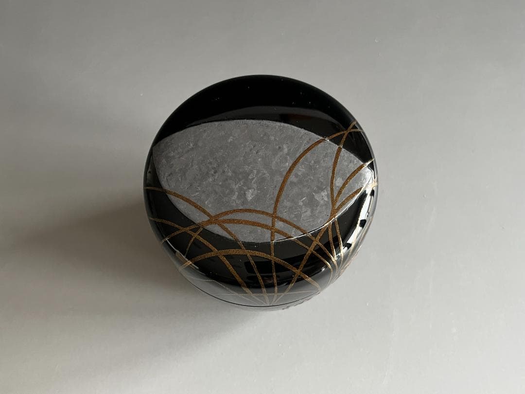 蒔絵師　国枝忠夫　武蔵野　棗　田子の浦　茶道具　薄茶器