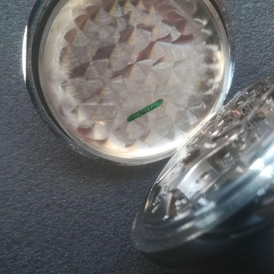 マ*ル様 MINERVA　ワンプッシュクロノグラフ　手巻き　懐中時計　稼働　ミネ