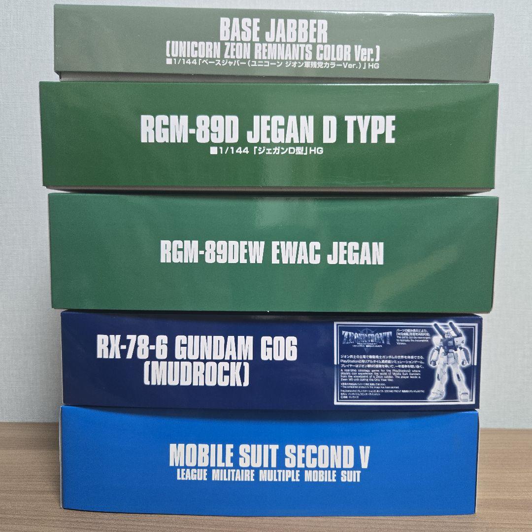 HGUC ガンプラまとめ売り 8点セット