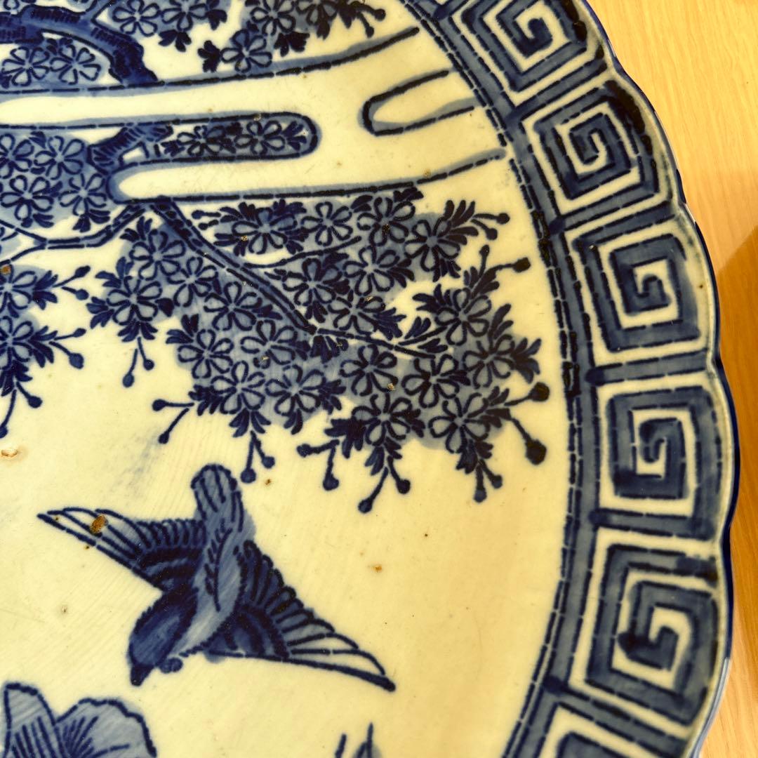 ￼骨董　大皿    46センチ　完品無傷