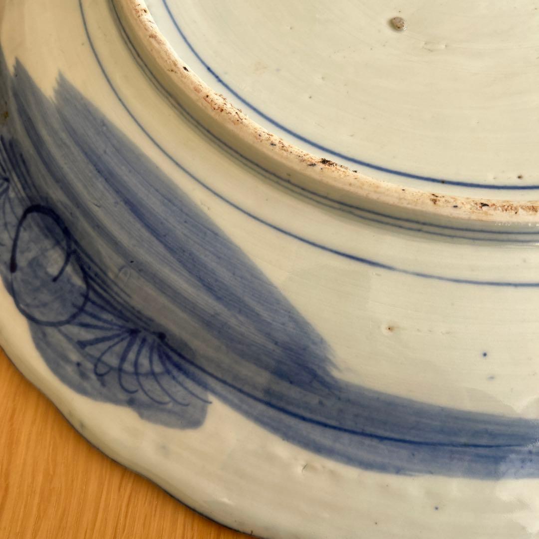 ￼骨董　大皿    46センチ　完品無傷