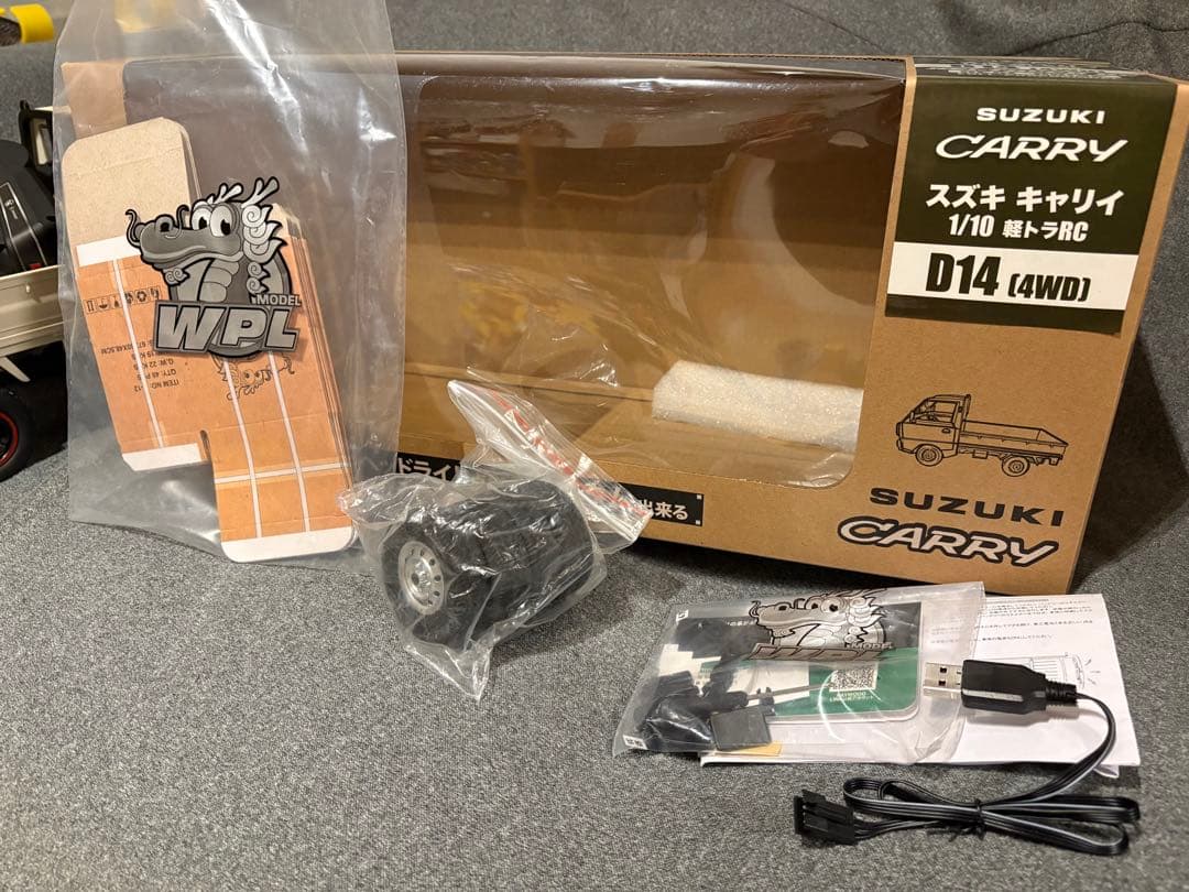 WPL D14 スズキ キャリィ　軽トラRCカー