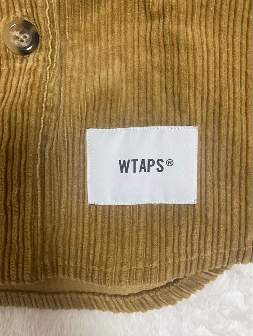 WTAPSダブルタップス 2021AW CORDUROY コーデュロイ シャツ