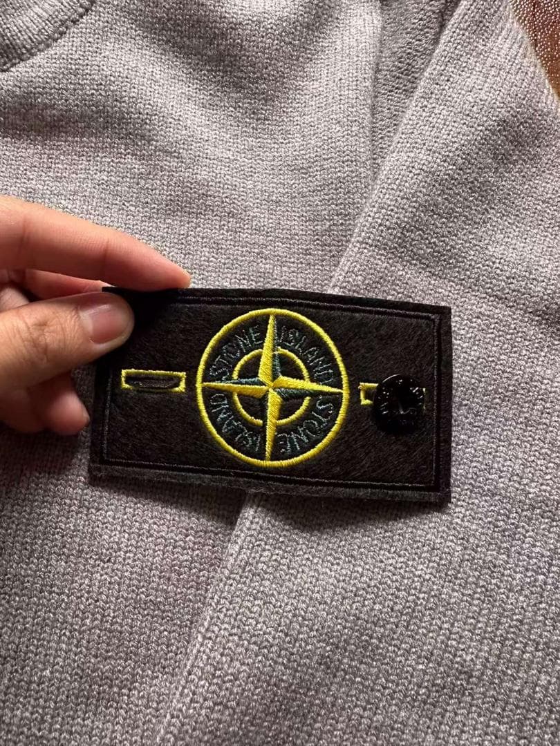 Stone  グレー カーディガン Lサイズ 軽い使用感