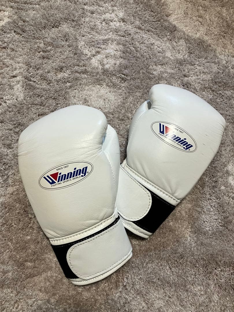 Winning ボクシンググローブ 10 oz ホワイト
