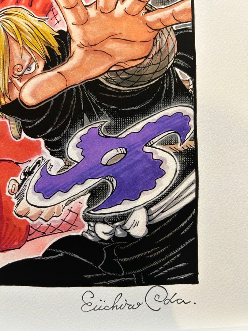 ONE PIECE アート作品　NFT 尾田栄一郎先生サイン入り