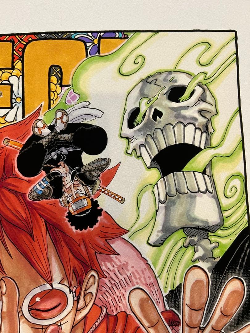 ONE PIECE アート作品　NFT 尾田栄一郎先生サイン入り