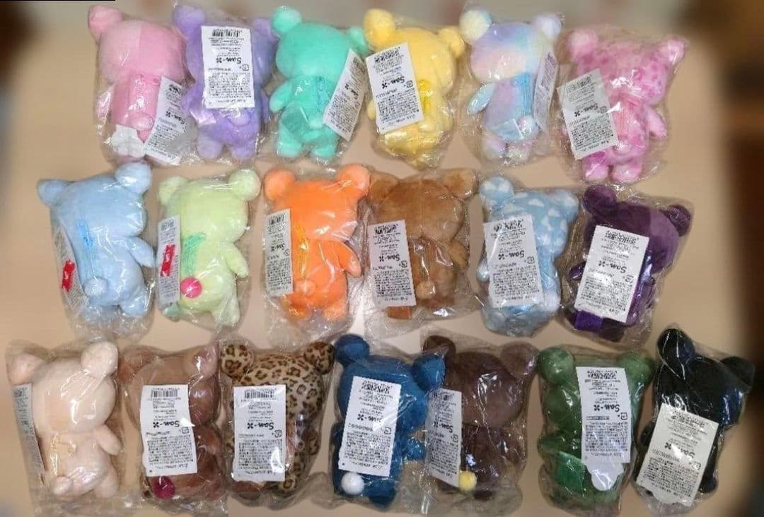 リラックマ　20colors　19体　ぬいぐるみ　マスコット