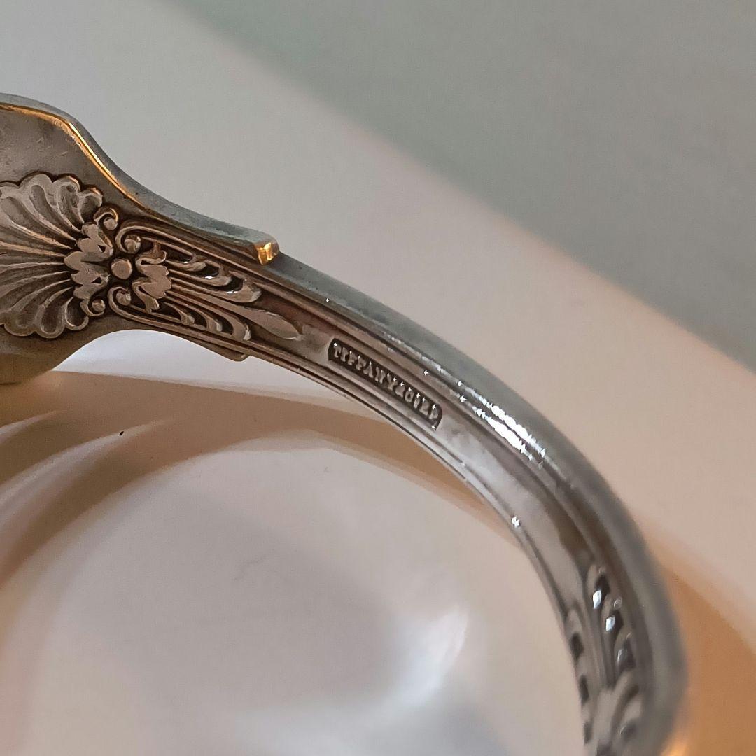 【Tiffany】オールド ティファニー シルバー フォーク バングル